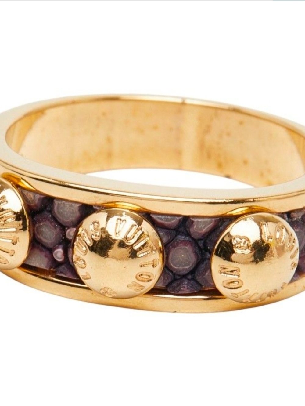 Louis Vuitton "Gimme A Clue" Ring Size 7